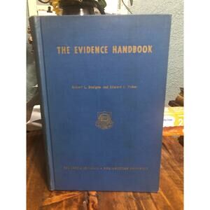 The Evidence Handbook by Robert L. Donigan, 1958 Hardcover, Legal Reference Book